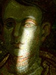 Икона "Знамение", Отрок Эммануил, фрагмент мозаики